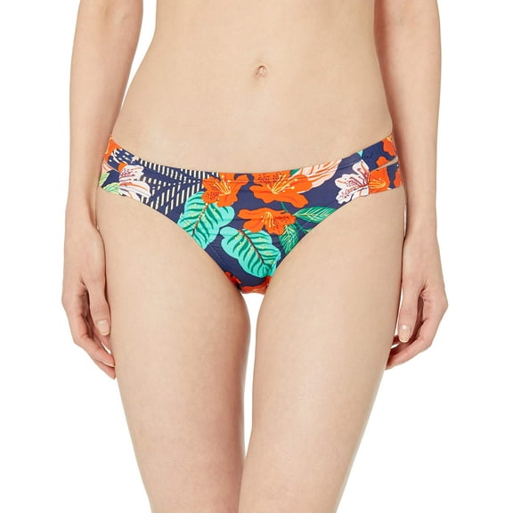 Women's Medium Hibiscus Skimpy Hipster Bikini Bottom $32 M