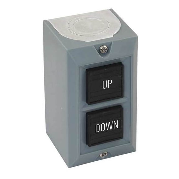 Dayton Push Button Control Station,Up/Down,25mm 20C795