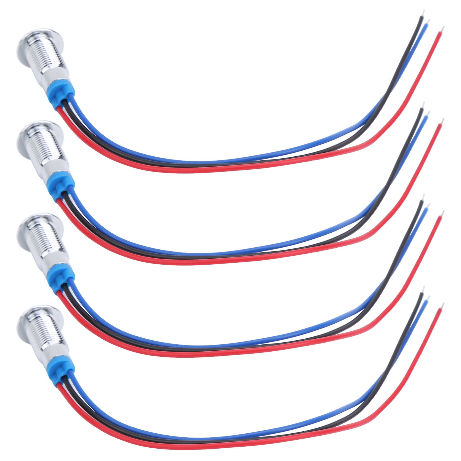 View Indicators Anode Brass Common Anode LEDs CYTGOUPER 4-Pack Brass LED Indicator Lights ...