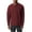 Purple - medpurple, variant on BASS OUTDOOR Mens Thermal Raglan Sleeve Henley Shirt Deep Lechen Green Small