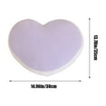 thumbnail image 3 of Lilgiuy Heart Pillow, Valentine's Day Heart Pillows, Love Pillow Gifts, 13.78 X13.78 Inch Heart Shaped Pillows, Faux Fur Room Decor Throw Pillows, Living, Bedroom, Indoor Outdoor, 3 of 6