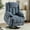 Blue, variant on Ketaiyou Power Lift Recliner Chair for Adults with Geometric Fabric, Massage and Heat, Cup Holders