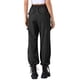 thumbnail image 3 of Pantalones cargo ligeros de cintura alta para mujer INSPIRE CHIC con elástico y cordón, pantalones de pierna ancha con bolsillos, M Negro, 3 of 6