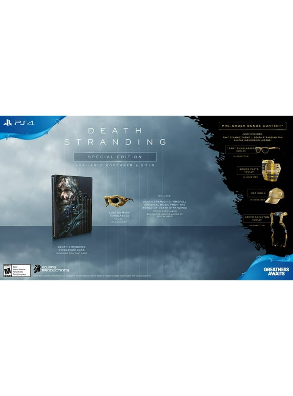 Death Stranding Special Edition Sony PlayStation 4 711719532798