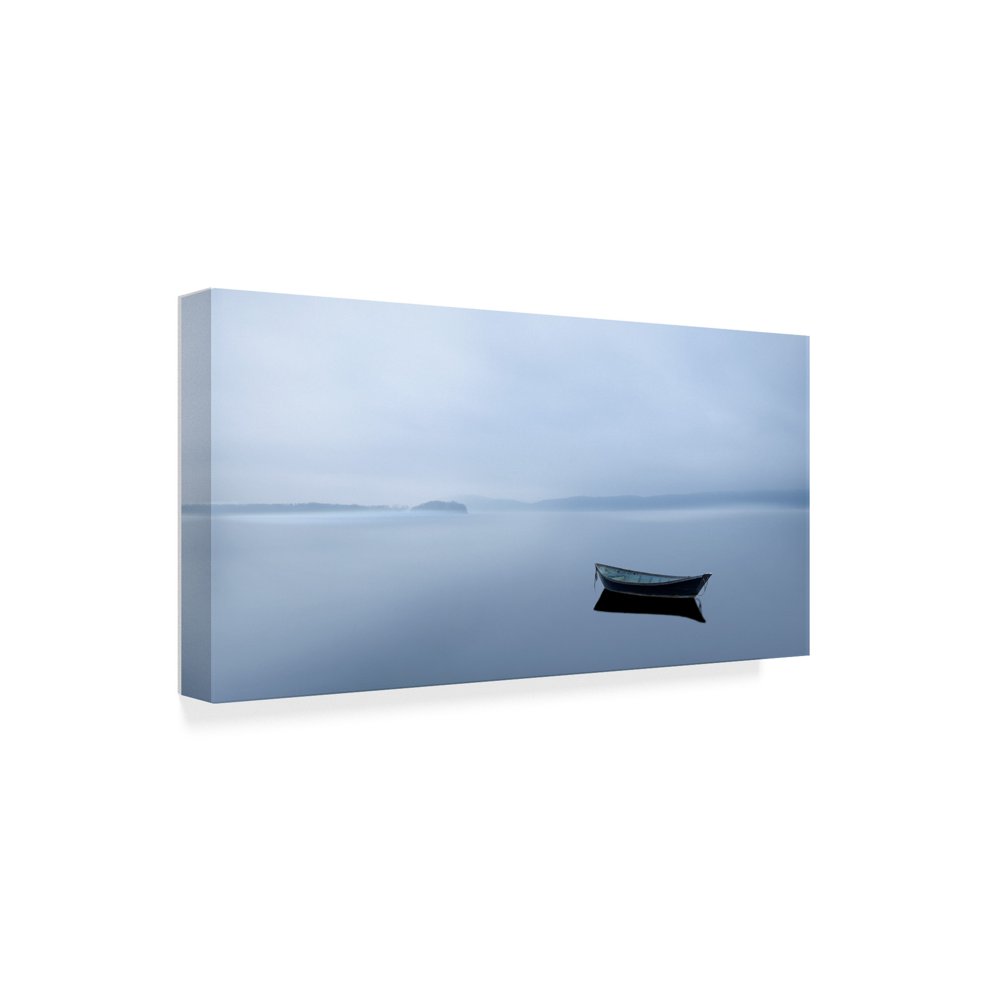 Trademark Fine Art 'Scene on the Water II' Canvas Art by James McLoughlin