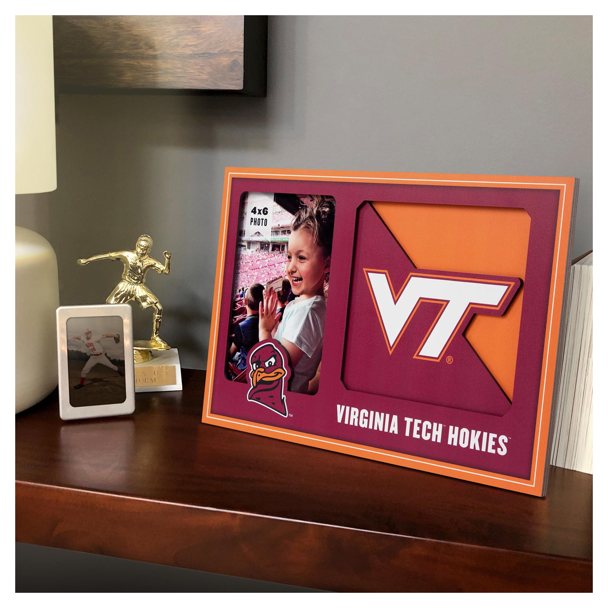 IDNA Virginia Tech Hokies 3D Logo Series Picture Frame