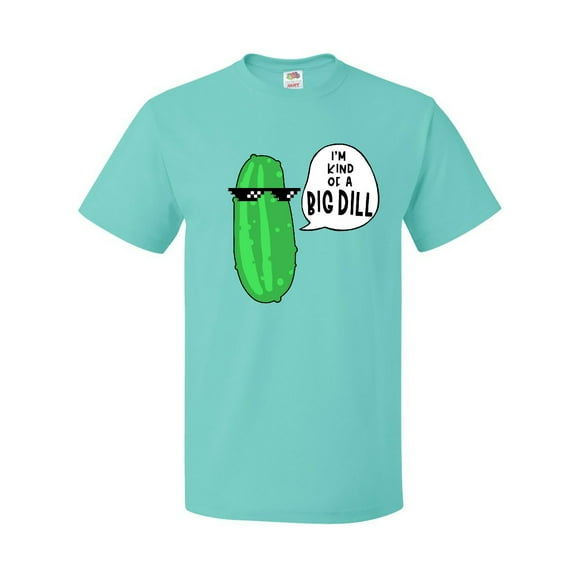 Inktastic I'm Kind of a Big Dill Pickle with Sunglasses T-Shirt