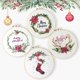 thumbnail image 4 of Matsuzay Kit de inicio de punto de bordado de Navidad DIY patrón de Navidad hecho a mano bordado de tela aro principiante bordado punto de cruz Artesanía S337 Matsuzay HA006931-01, 4 of 6
