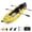Yellow, variant on Goplus Inflatable Water Float Set Portable 2-person Kayak with Aluminium Oars EVA Padded Seat Blue
