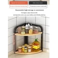 thumbnail image 4 of Estante esquinero de cocina TUNC organizador de escritorio 2 niveles, 4 of 4