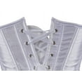thumbnail image 5 of Corset Top Corset Lingerie For Women Bustier Tops For Women Underbust Corset Tops For Women White M, 5 of 5