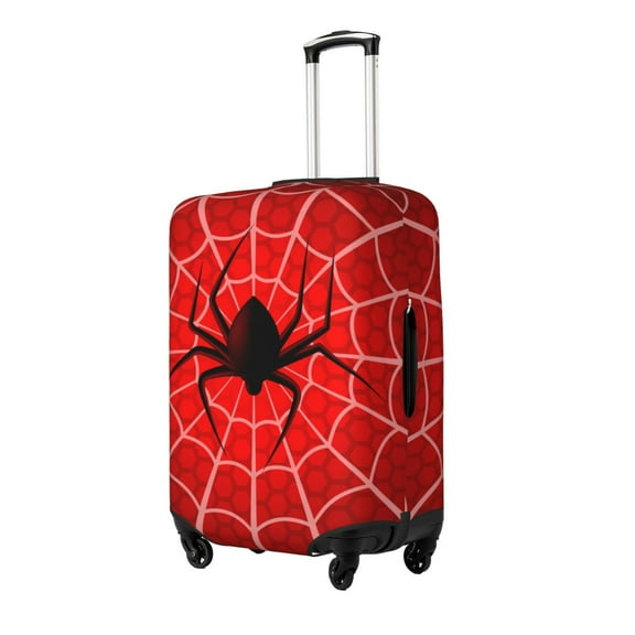 Rateoe Spider Web1 Printed Luggage Cover, Suitcase Protector Fits 18-32 Inch Luggage-Small