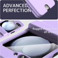 thumbnail image 6 of Compatible Samsung Galaxy Z Flip 5 Case with Hinge Protection & Screen Protector,Heavy Duty Full Coverage Cover Case for Galaxy Z Flip 5 Case Wallet,Galaxy Z Flip 5 Case with Card Holder Purple, 6 of 14