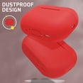 thumbnail image 5 of MATEPROX AirPods Pro 2 Case, Silicone AirPods Pro 2nd Gen [2022] Cover with Keychain/Handstrap-Red, 5 of 8