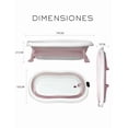 thumbnail image 5 of Bañera Xtellar Tina De Baño Para Bebe Plegable Portatil Casa Y Viaje Color  Rosa, 5 of 5