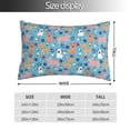 thumbnail image 2 of Kdxio Cotton Pillow Cases 20"x30" Pillowcases,Soft and Breathable Bedroom Pillow Cases-Cute Dog, 2 of 8
