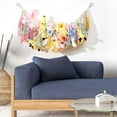 thumbnail image 5 of Animal Hammock Stuffed Animal Storage Holder Macrame Boho Plush Toy Net Hammock for Stuffed Animals with Light Pet Net, 5 of 5