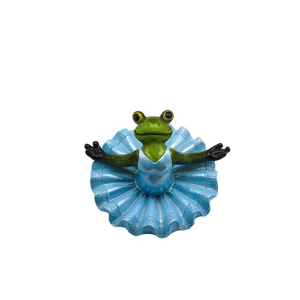 Hopiumy Outdoor Frog Water Floating Decor Statues Funny Cute Patio Pond