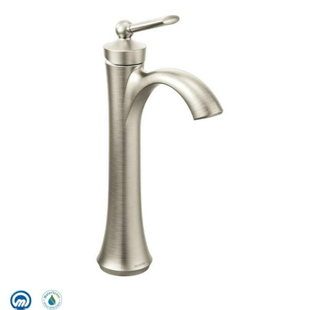 Moen 4507 Wynford Single Hole Bathroom Faucet - Brushed Nickel