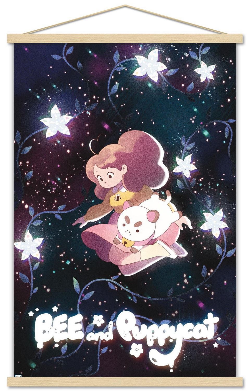 Bee And Puppycat - Space Flowers Key Art Wall Poster, 22.375" x 34"