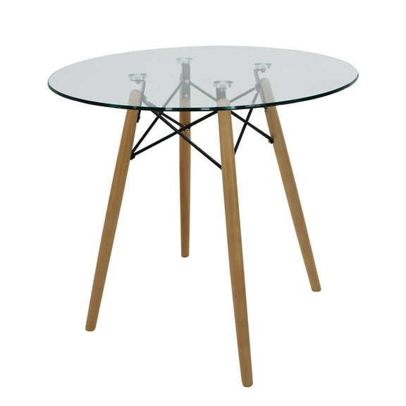 Mesa Comedor Mundo In Eames Moderno Cristal
