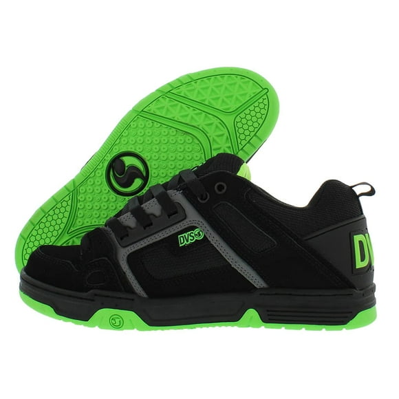 Zapato DVS Comanche para hombre, color negro, antracita, lima, talla 10