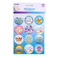 thumbnail image 1 of DDI 2340356 Mermaid Stickers - 72 Count Case of 36, 1 of 1
