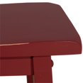 thumbnail image 3 of Hillsdale Meubles Morena Bois Backless Bar Hauteur Tabouret Rouge Profond, 3 of 8