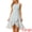 Light Blue, variant on DARING DIVA Women's Summer Wrap Round Neck Keyhole Back Dresses XS Apricot