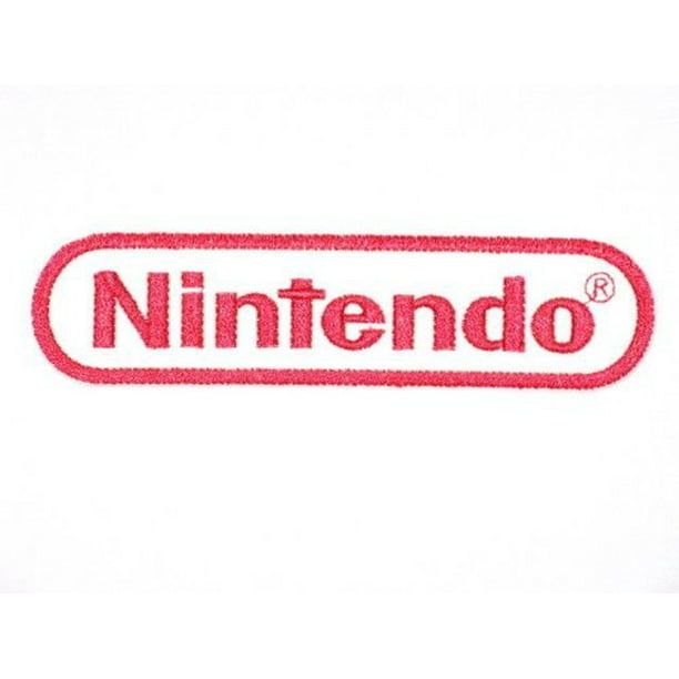 NINTENDO Wii Retro Gamer 4.5" x 1.1" Logo Sew Ironed Badge Embroidery Patch - Walmart.com