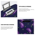 thumbnail image 4 of Goofa Eggplant Pattern Luggage Covers For Suitcase,Suitcase Cover Protector Fit 18-32 Inch Luggage-Small, 4 of 9