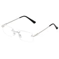 thumbnail image 1 of Gafas de sol JUDOO sin montura rectangulares de moda para hombres y mujeres, 1 of 9
