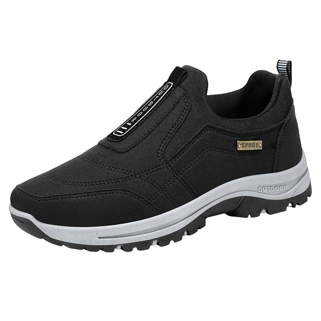 Kcodviy Chaussures de Sport Décontractées A Chaussures Décontractées pour Hommes à Enfiler Chaussures en Cuir à Enfiler Chaussures de Papa Chaussures Richelieu Hommes Couleurs Décontractées Grande Pointure pour Hommes Randonnée Chaussures Décontractées pour Hommes 12 Chaussures