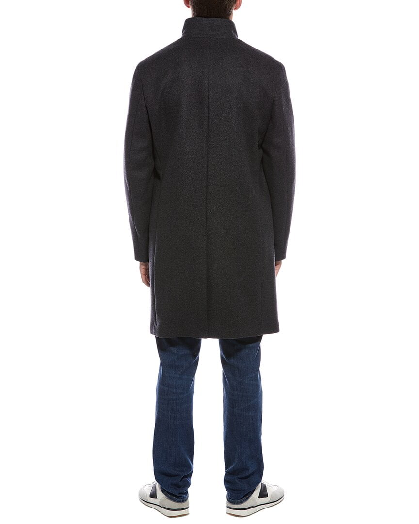 Theory mens Belvin Wool-Blend Coat, m, Gray - Walmart.com