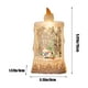 thumbnail image 3 of Farol navideño de Papá Noel, muñeco de nieve y árbol de Navidad. Funciona con enchufe o pilas. Lámpara brillante con escena iluminada para decoración navideña. 100 ml. Lámpara decorativa de plástico., 3 of 6