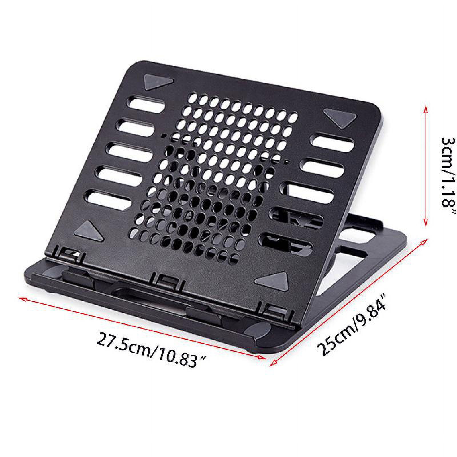 HGYCPP Portable Laptop Stand Adjustable Computer Riser Bracket 360° Rotating for 11-17"