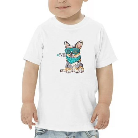 

Hand Drawn Corgi Portrait Swag T-Shirt Toddler -Image by Shutterstock 5 Toddler