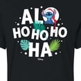 thumbnail image 3 of Lilo & Stitch - Alo Ho Ho Ho Ha - Juniors Cropped Cotton Blend T-Shirt, 3 of 5