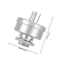 thumbnail image 2 of Luxshiny Lawn Ignition Switch Lawn Mower Ignition Wheel Silver 1Pack For DIY Enthusiasts, 2 of 6