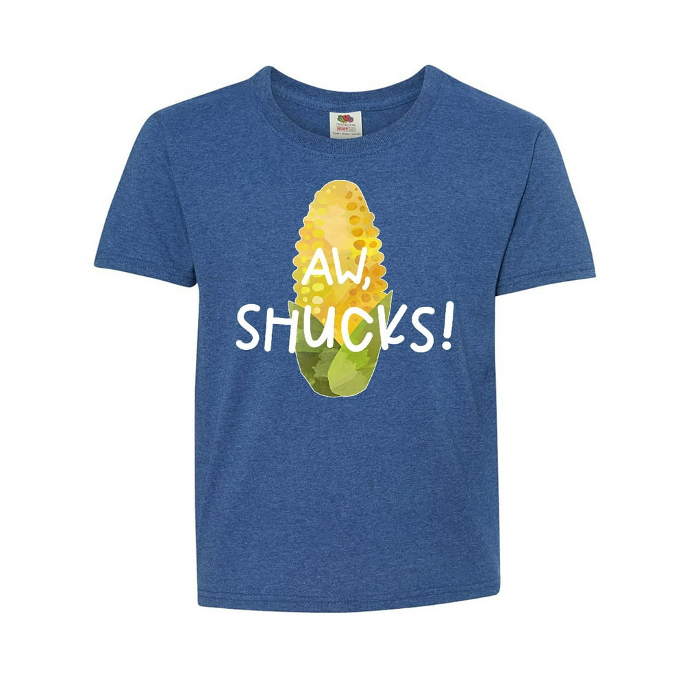 Aw, Shucks! Corn on the Cob Humor Youth T-Shirt - Walmart.com - Walmart.com