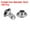 Black 0.24 inch, variant on Uxcell Clear Rhinestone Rivets 0.24 inch 100 Pcs Crystal Rivets Use for DIY Craft Making Transparent Studs for Clothing