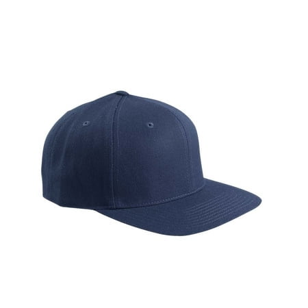 Yupoong Adult 6-Panel Structured Flat Visor Classic Snapback