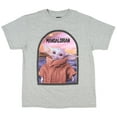 thumbnail image 1 of Star Wars Boy's The Mandalorian Baby Yoda Robe Design Graphic T-shirt, Medium, 1 of 1