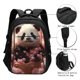 thumbnail image 3 of Easygdp Cute Cloud Panda Mochila para Laptop de Viaje con Puerto USB, Mochila para Laptop con Puerto de Carga USB para Mujeres y Hombres, 3 of 7