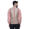 thumbnail image 4 of Atasi Kilim Marriage Ethnic Coat For Men Printed Nehru Jacket Mens Bandhgala Casual Vest Jacket-Small, 4 of 6