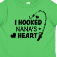 thumbnail image 4 of Inktastic I Hooked Nana's Heart with Fishing Rod Boys or Girls Toddler T-Shirt, 4 of 5