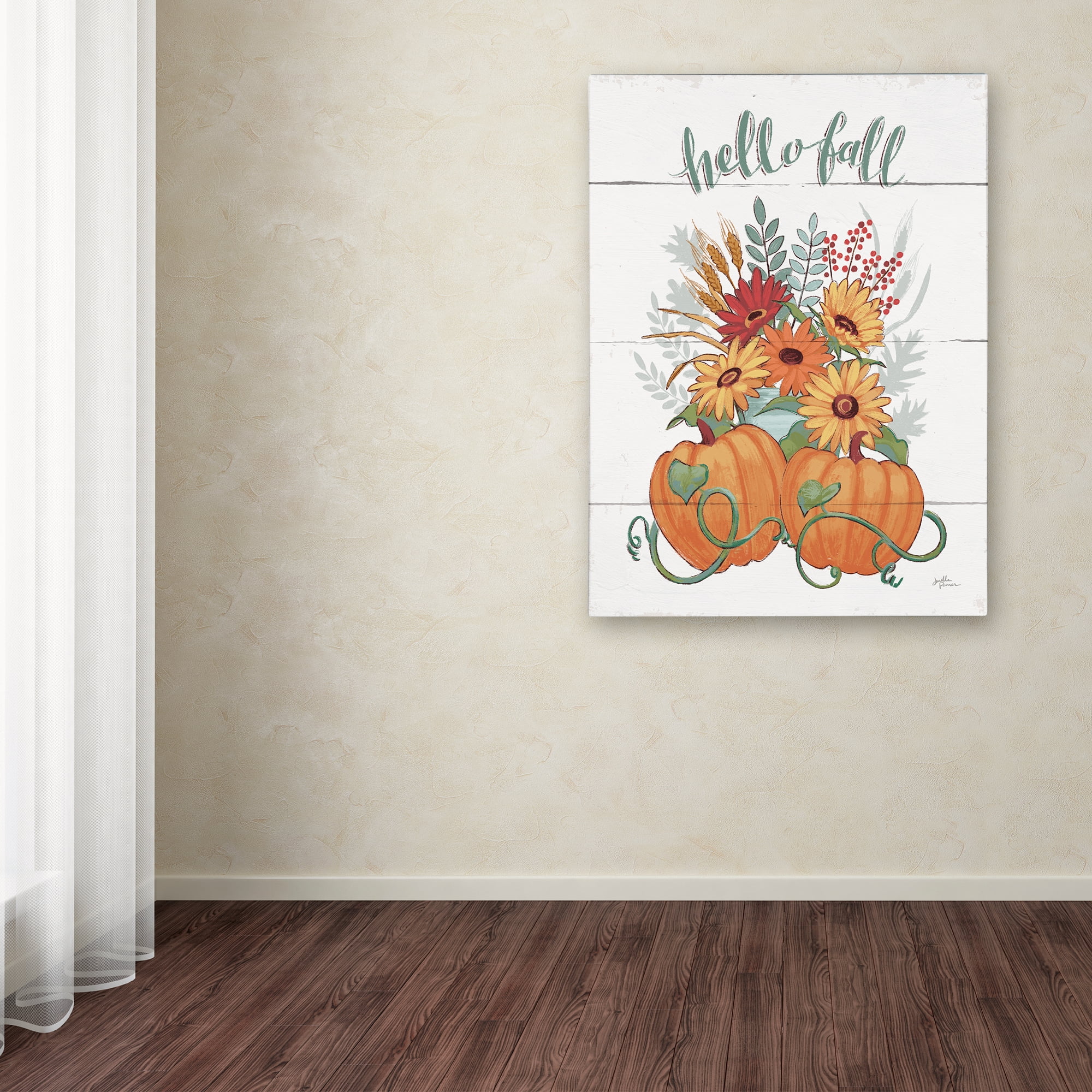 Trademark Fine Art 'Fall Fun II' Canvas Art by Janelle Penner