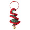 thumbnail image 2 of Adorno navideño colgante para árbol de Navidad, regalo DIY, ligero, tejido, reutilizable. Estilo A, 2 of 9