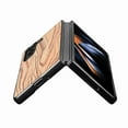 thumbnail image 6 of Nalacover for Samsung Galaxy Z Fold 5 Case, Wooden Patterned Shockproof Luxury Folded Anti-Scratch Camera & Screen Raised Protection Phone Cover for Samsung Z Z Fold5 2023,
Catalpa Wood, 6 of 9