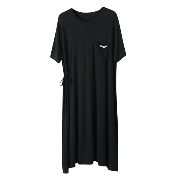 Juslio Nightgowns for Women Plus Size Plus Size Comfortable Long Pajamas